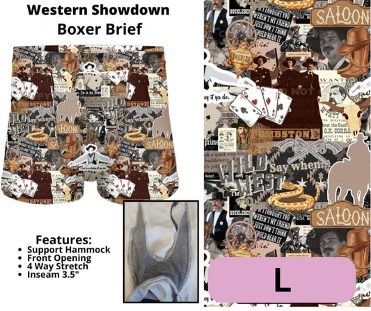 Western Showdown Boxer Briefs