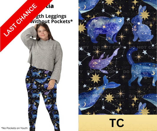 Celestia Full Length Leggings w/ Pockets