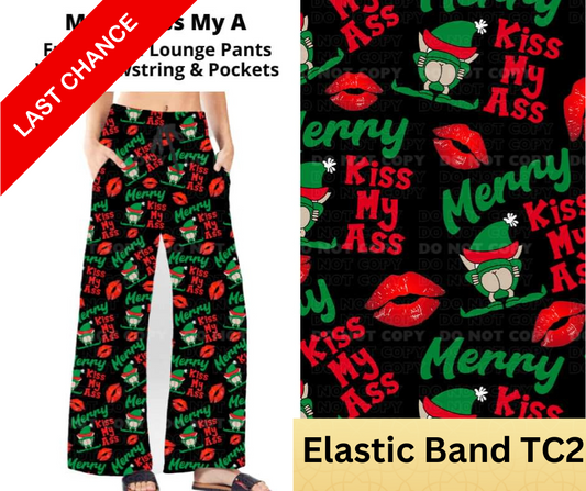 Merry Kiss My A Full Length Lounge Pants