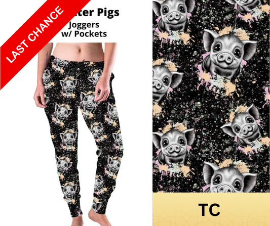 Splatter Pigs Joggers