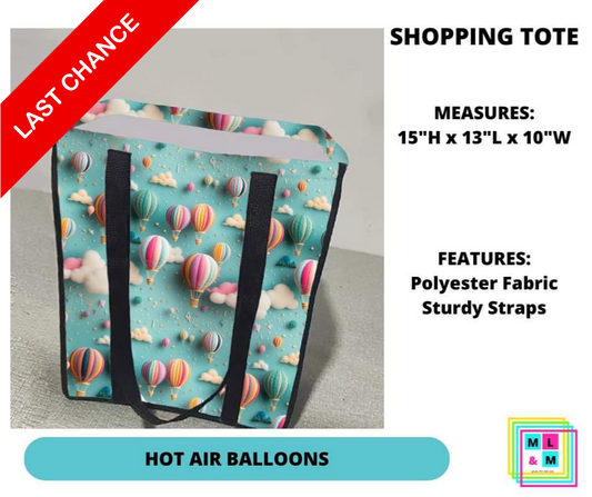 Hot Air Balloons Shopping Tote