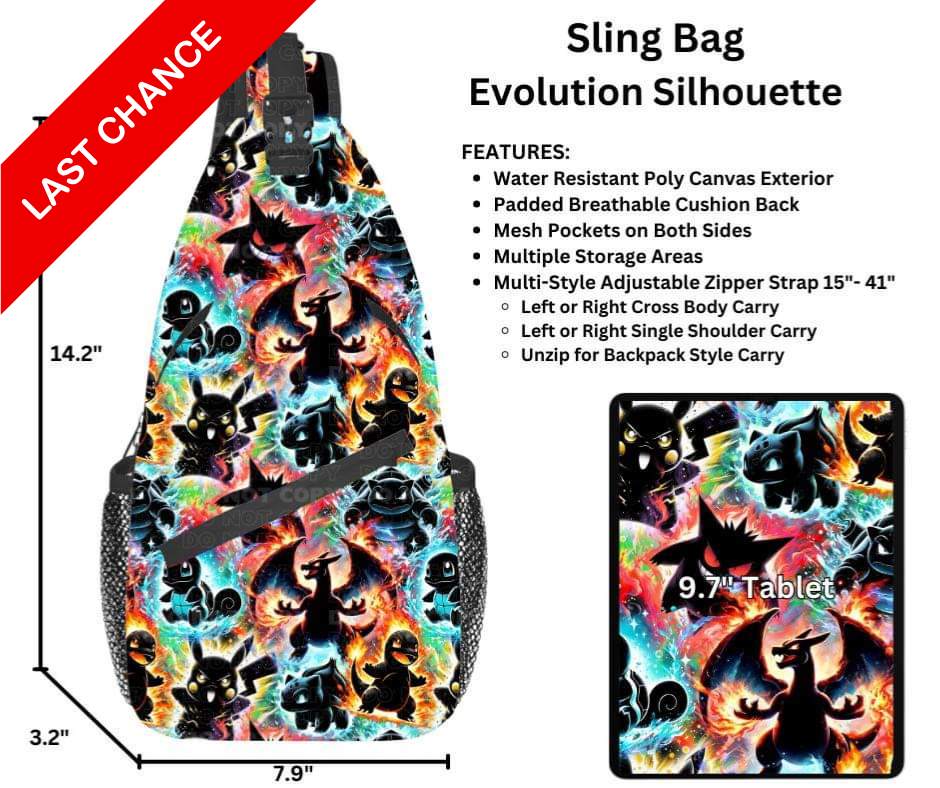 Evolution Silhouette Sling Bag