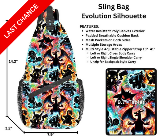 Evolution Silhouette Sling Bag