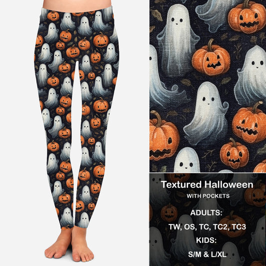 Textured Halloween Leggings & Capris with Pockets  Preorder Closes 7/7 eta Late August