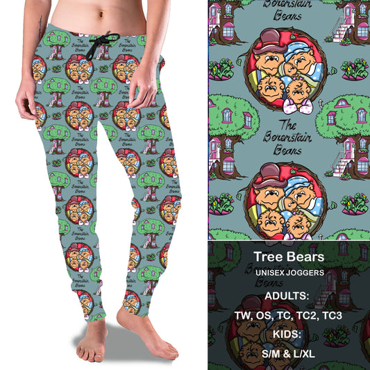 Tree Bears- Full & Capri Joggers Preorder Closes 6/14 eta Late July