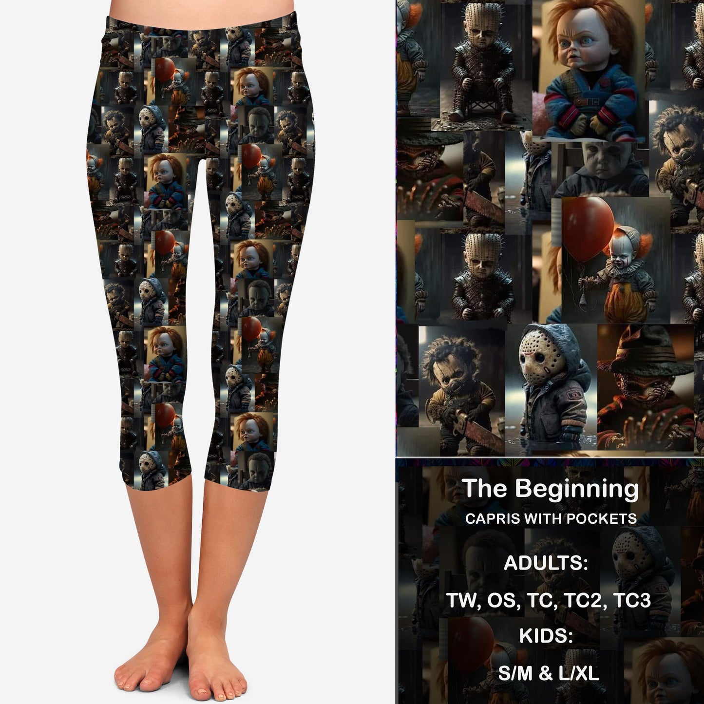 The Beginning Leggings & Capris with Pockets  Preorder Closes 7/7 eta Late August