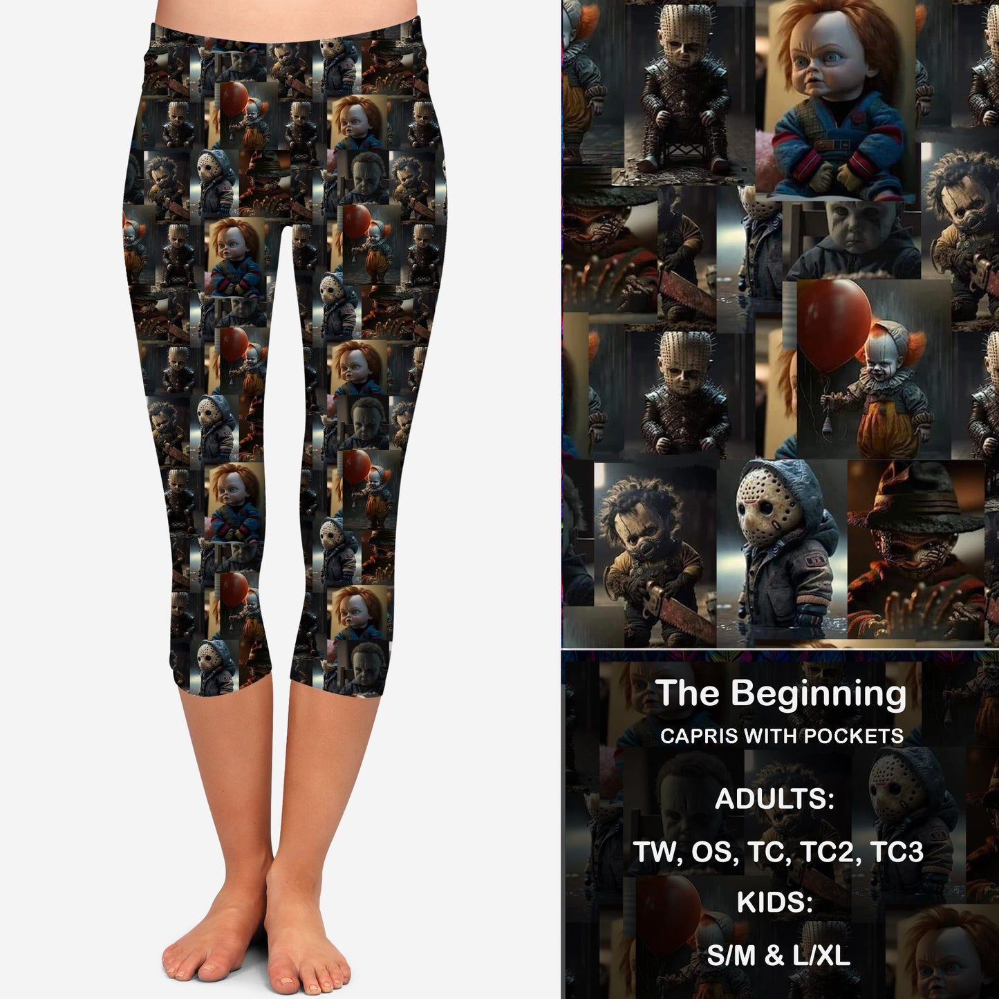 The Beginning - Capri Legging with Pockets