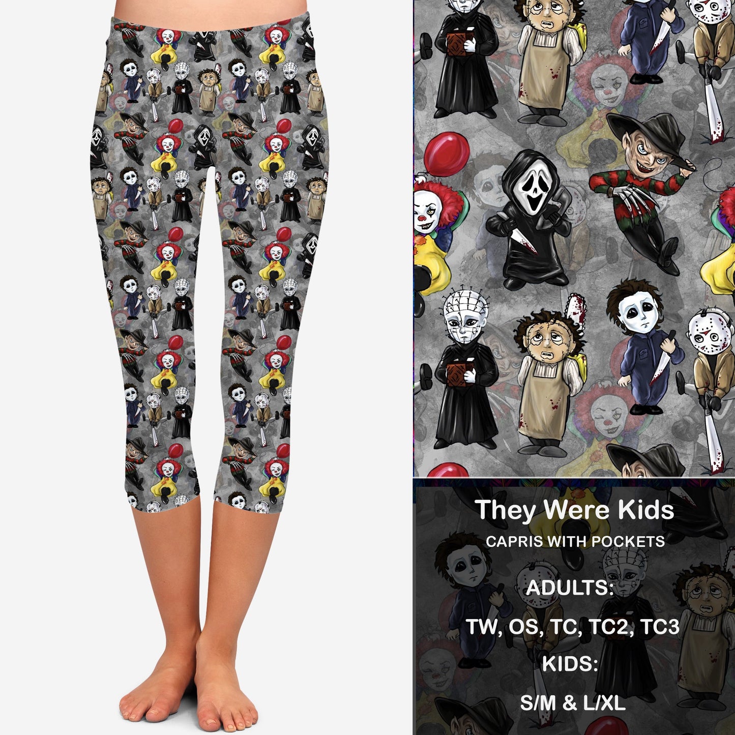 They Were Kids Leggings & Capris with Pockets  Preorder Closes 7/7 eta Late August