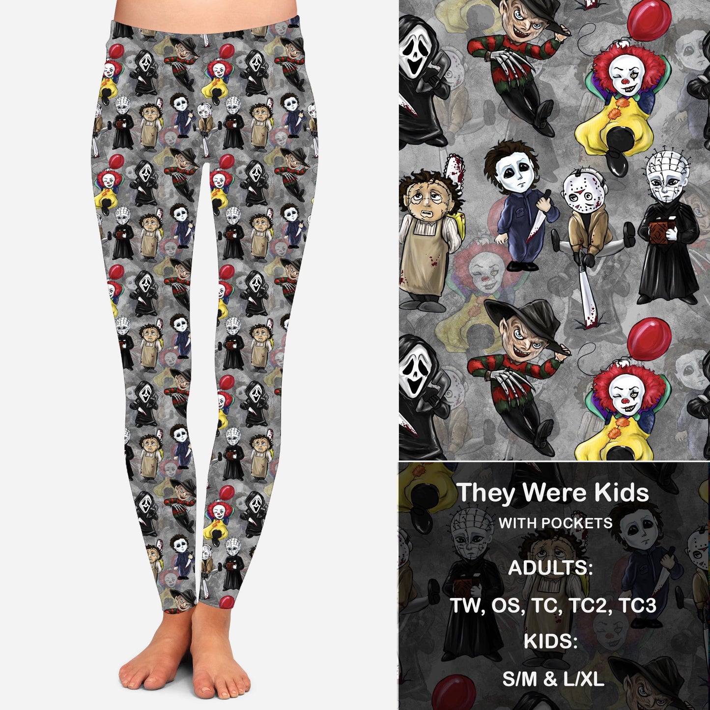 They Were Kids Leggings & Capris with Pockets  Preorder Closes 7/7 eta Late August