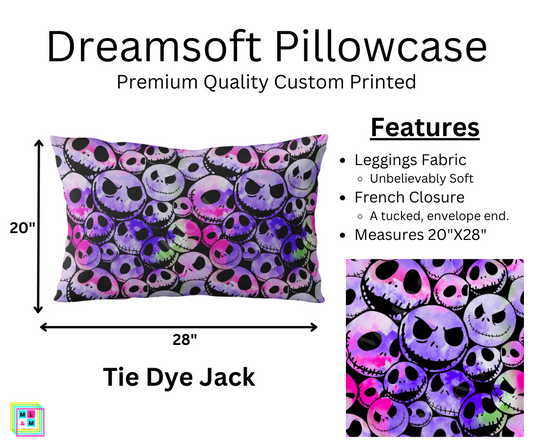 Tie Dye Jack Dreamsoft Pillowcase