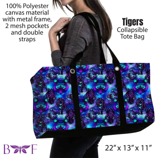 Tigers large tote and 2 inside mesh pockets