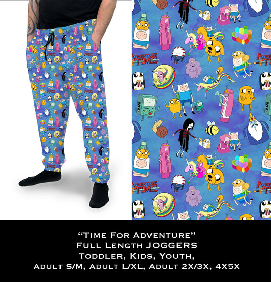 Time For Adventure - Full & Capri Joggers