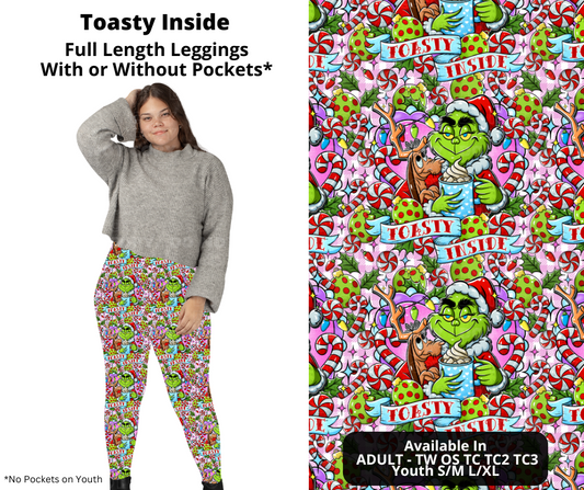 Toasty Inside Full Length Leggings w/ Pockets
