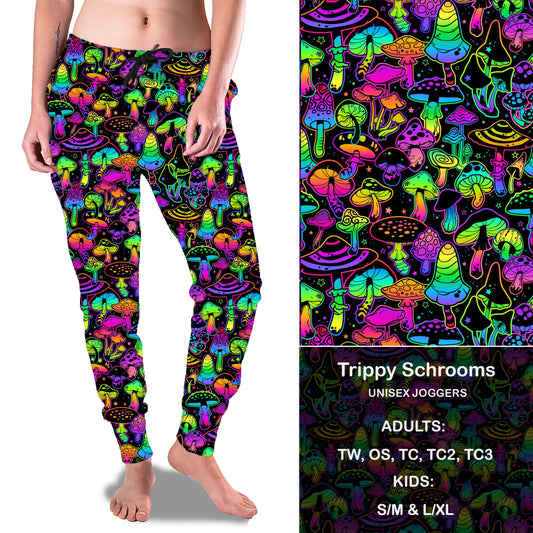 Trippy Shroom - Full & Capri Joggers Preorder Closes 6/19 eta Late July