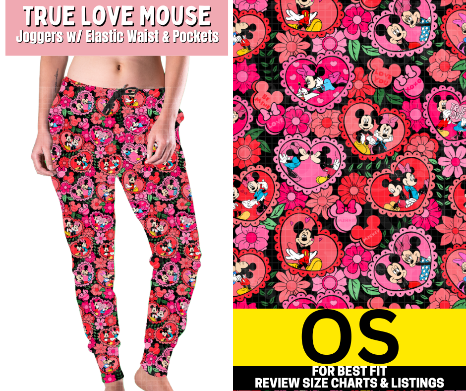 True Love Mouse Joggers