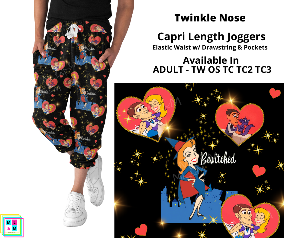 Twinkle Nose Jogger Capri