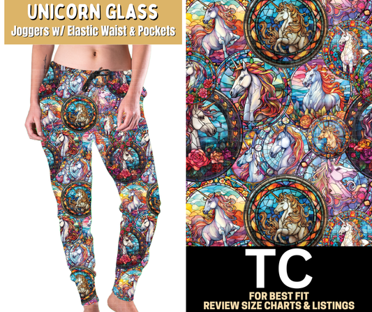 Unicorn Glass Joggers