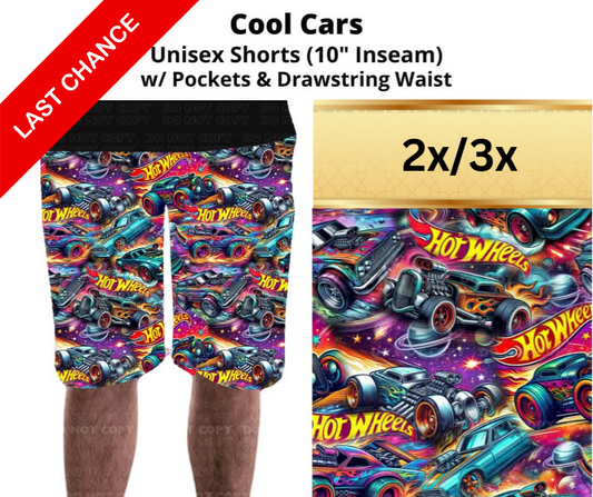 Cool Cars Unisex Shorts