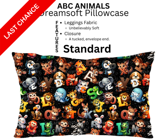 ABC Animals Dreamsoft Pillowcase