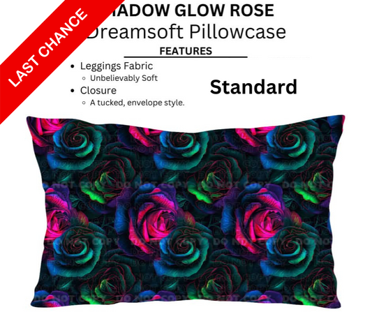 Shadow Glow Rose Dreamsoft Pillowcases