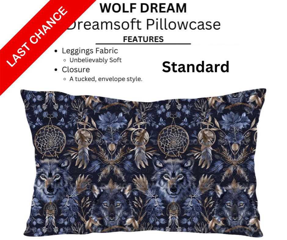 Wolf Dream Dreamsoft Pillowcases