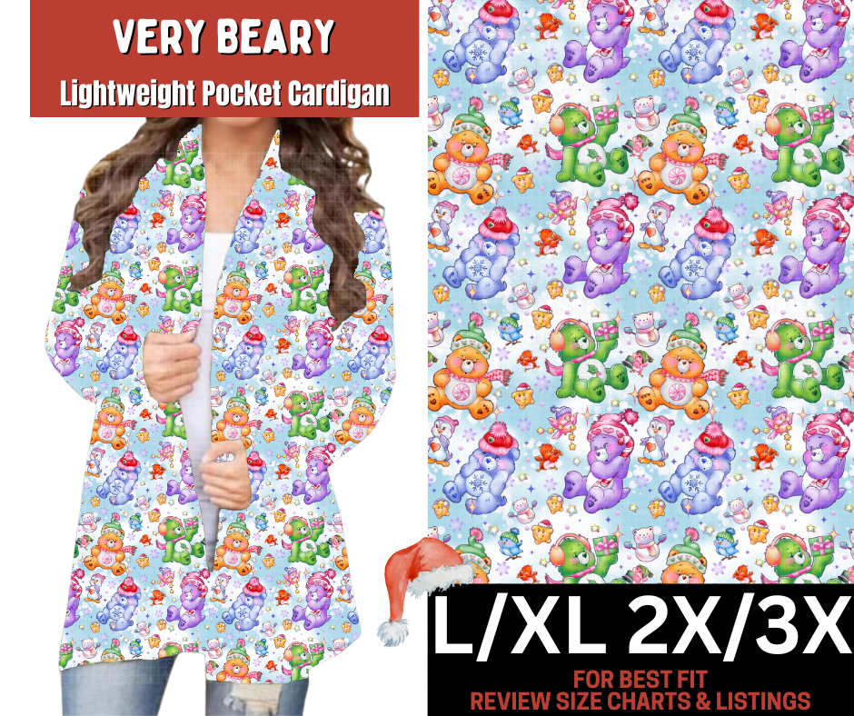 Very Beary Pocket Cardigan