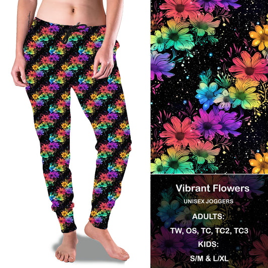 Vibrant Flowers - Full & Capri Joggers Preorder Closes 2/23