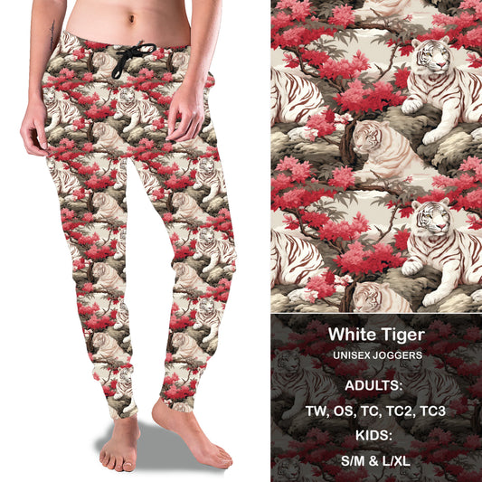 White Tiger - Full & Capri Joggers Preorder Closes 2/23