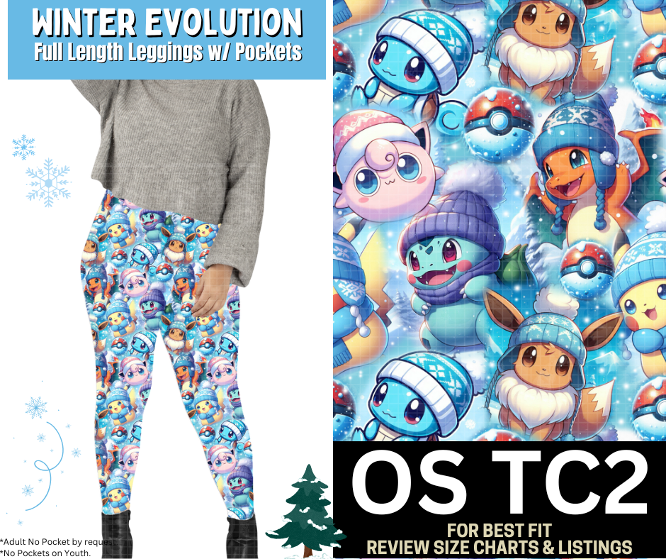 Winter Evolution Full Length Leggings w/ Pockets