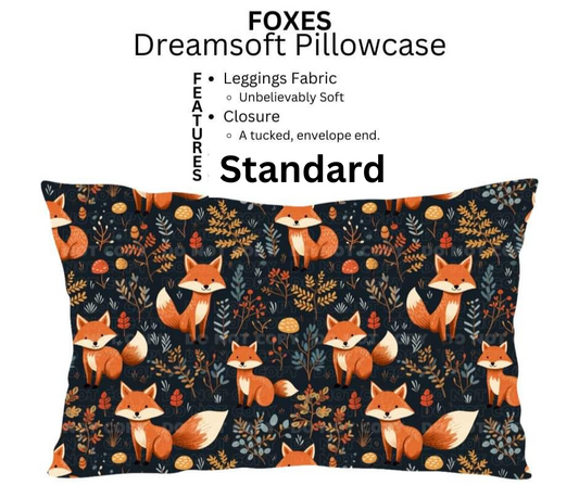 Foxes Dreamsoft Pillowcase