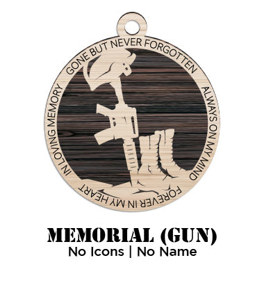 Air Force Ornaments - Made to Order