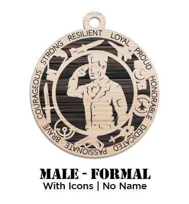 Air Force Ornaments - Made to Order