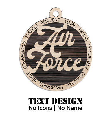 Air Force Ornaments - Made to Order