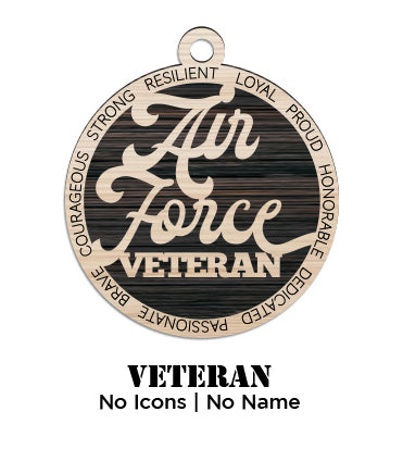 Air Force Ornaments - Made to Order