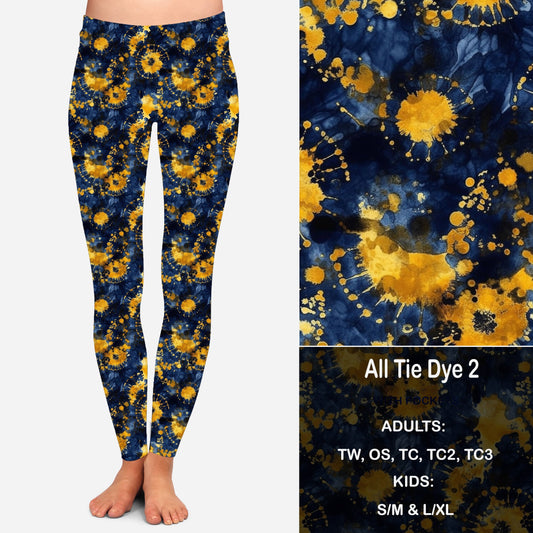 All Tie Dye 2 Leggings with Pockets Preorder Closes 2/7 eta March