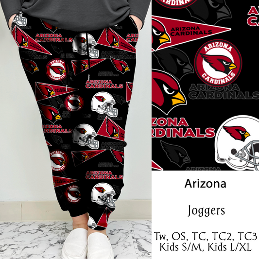 Arizona Football Leggings/Capri/Joggers | Run ends 8/16 | ETA Late September
