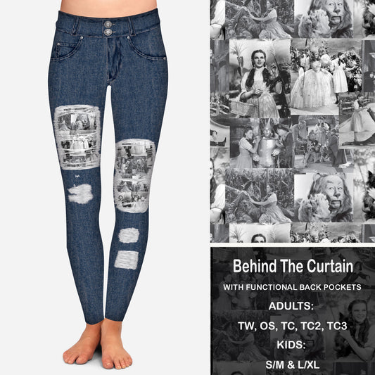 Behind The Curtain Peekaboo Leggings with Pockets Preorder Closes 2/15 eta March