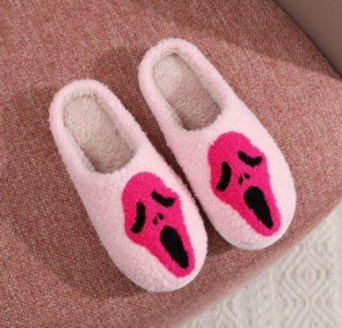 Scary Pink Slippers