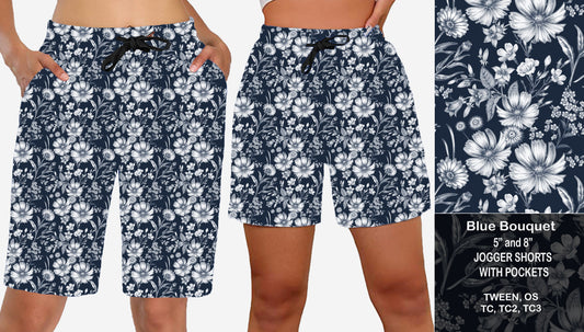 BLUE BOUQUET - Jogger Shorts Preorder Closes  7/28