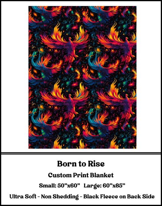 BG68 - Born To Rise Fleece Blanket - Preorder Closes 3/23 ETA: 8-10 weeks
