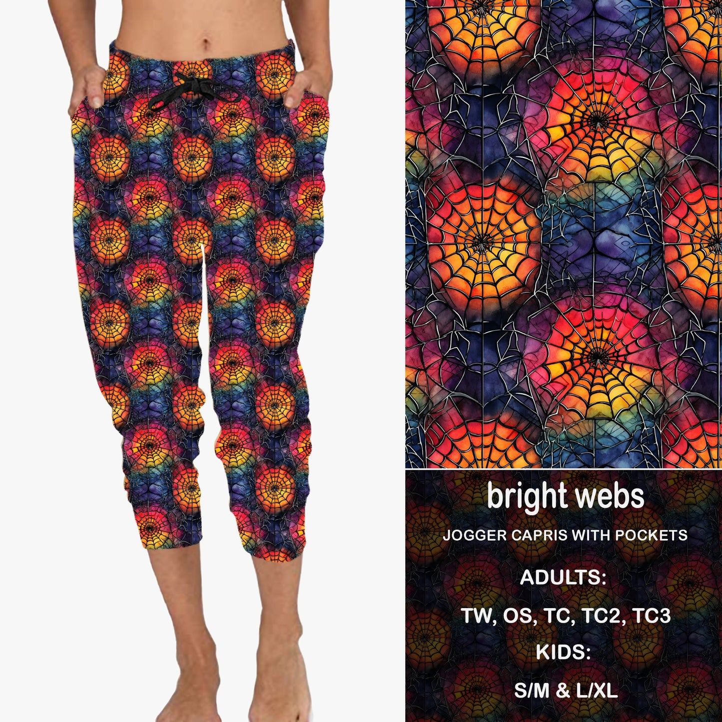 BRIGHT WEBS - Full & Capri Joggers Preorder Closes 7/31