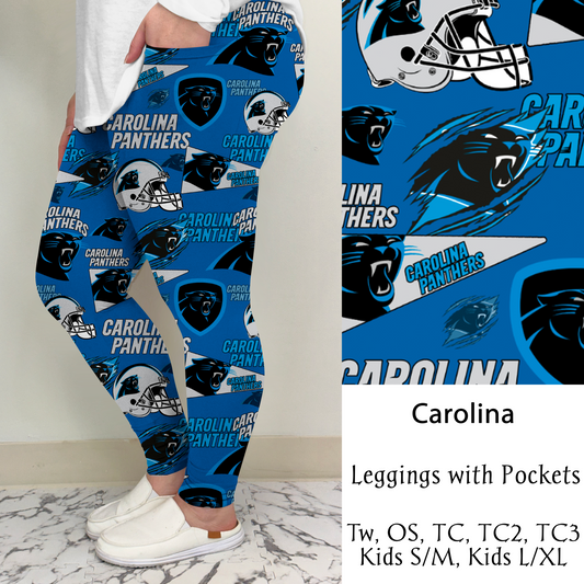 Carolina Football Leggings/Capri/Joggers | Run ends 8/16 | ETA Late September