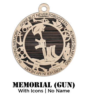 Coast Guard Ornaments - Made to Order