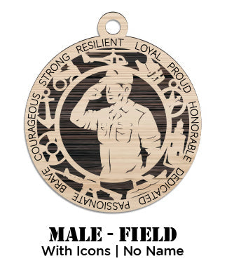 Coast Guard Ornaments - Made to Order