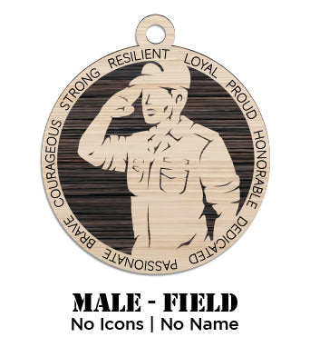 Coast Guard Ornaments - Made to Order