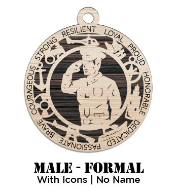 Coast Guard Ornaments - Made to Order