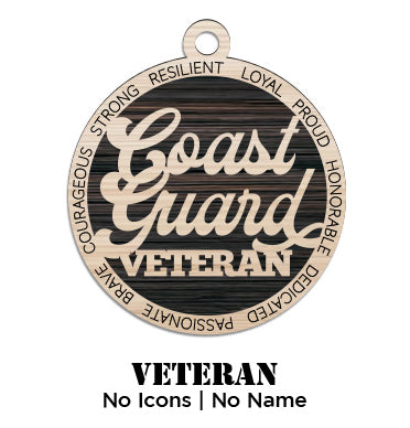 Coast Guard Ornaments - Made to Order