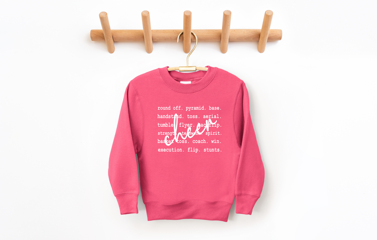 Youth Sport Writing Sweatshirt - Multiple Options