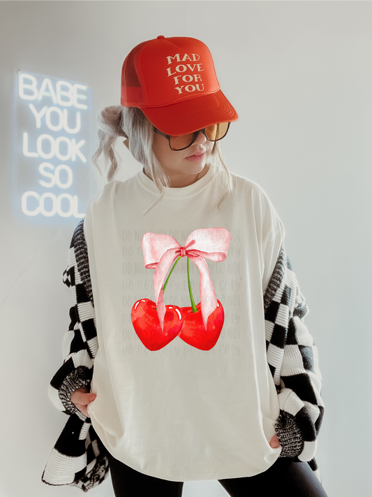 Trendy Cherry Tee