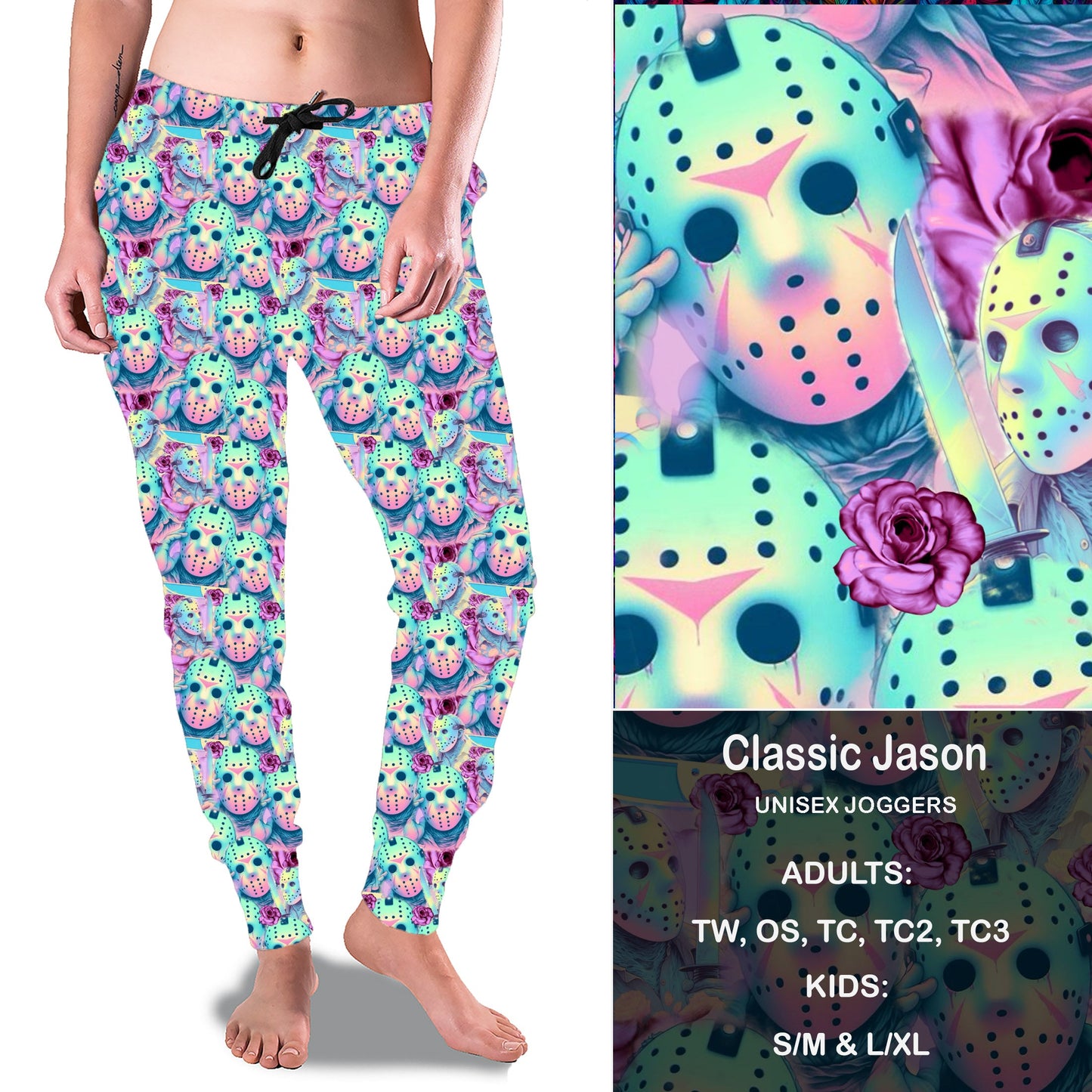 CLASSIC JASON - Full & Capri Joggers Preorder Closes 7/31